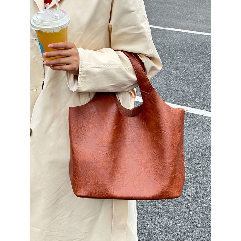 Tas Tote, Luas Terbuat dari Ba - Luxury Bags Tote ulasan dan harga