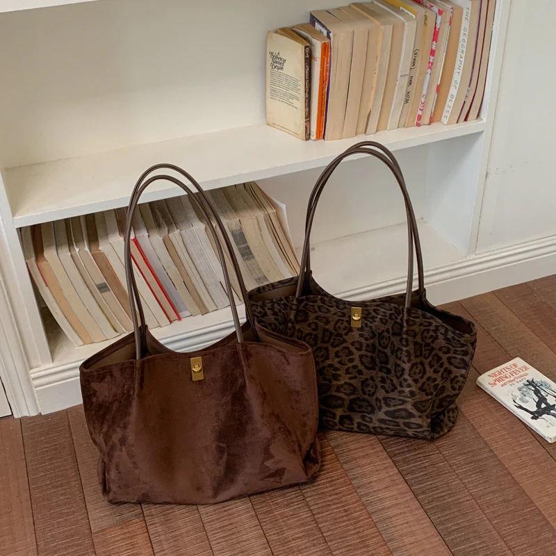 Tas Tote Berbahan Suede dengan - Luxury Bags Tote ulasan dan harga